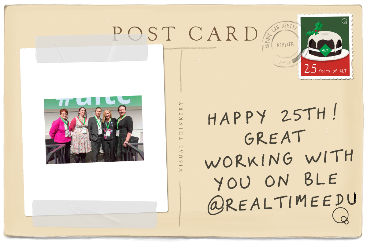 Realtimeedu's tweet photo. Super to chat with @A_L_T  online winter conference delegates about @BLECourse yesterday #flble
Great programme continues today - why not join us #alt25years
https://t.co/6Ug9hukiFL https://t.co/sllrKPoTYp