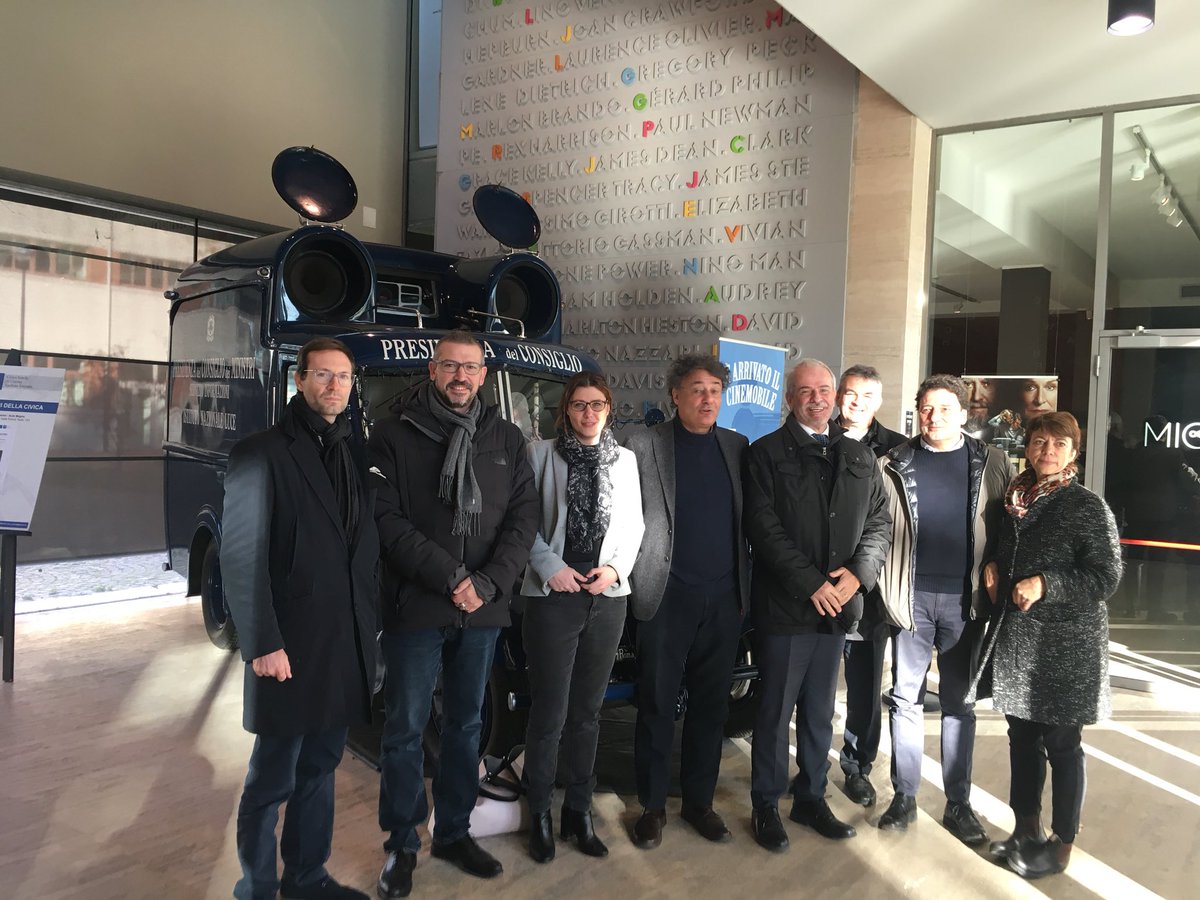 Commissione #cultura <a href="/ConsLomb/">CR Lombardia</a> in visita al Centro sperimentale di #cinematografia sede di #Milano  <a href="/CSC_SedeMilano/">CSC – Sede Lombardia</a> <a href="/curzio73/">Curzio Trezzani</a> <a href="/fpizzul/">FABIO PIZZUL</a> <a href="/paolabocci/">Paola Bocci</a> <a href="/GigiPonti/">Gigi Ponti</a> <a href="/EpisFederica/">Federica Epis</a> <a href="/FRomani_/">federico romani</a> <a href="/senrobertomura/">Sen. Roberto Mura</a>