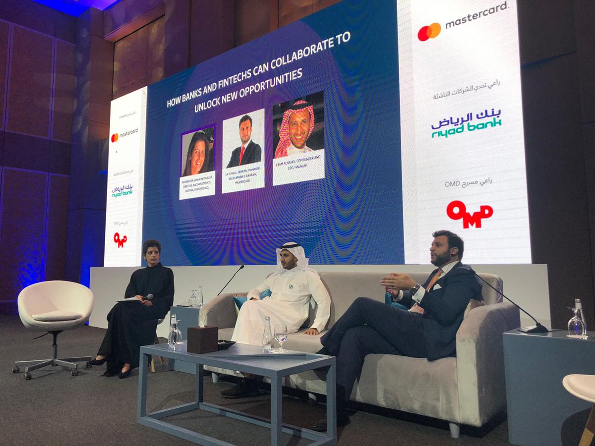 #Mastercard General Manager for Saudi Arabia and Bahrain <a href="/j_k_khalil/">J.K. Khalil</a> participated in an insightful #Fintech focused fireside chat at #ArabNetRiyadh2018 today, where he outlined the key role of #collaboration and #partnerships in driving and delivering #innovation
