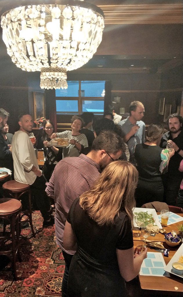 <a href="/EmAGN_NSW/">EmAGN NSW</a> end of year party complete with chandeliers and amazing company. Thanks for a fab 2018, crew! 👊
#emagnnsw #sydneyarchitecture