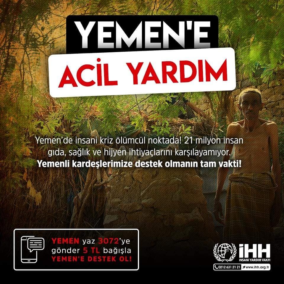 BİR ŞEYLER YAP...
😓😓😓😓😓😓😓😓😓😓😓😓😓
Maide Suresi, 55. ayet: 
Sizin dostunuz (veliniz), ancak Allah, O'nun elçisi, rüku ediciler olarak namaz kılan ve zekatı veren mü'minlerdir. 
YOKSA SENİN NAMAZ'INDAMI YOK
#YemenİçinHareketeGeç