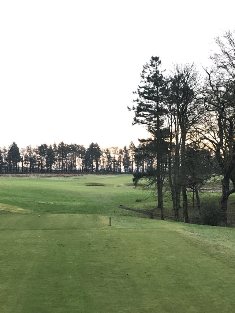 Nearly the middle of December and we are out hand cutting the greens.

We have times available and great rates (£15 midweek &amp; £20 at the weekend) if you are looking for a game! 

To book:

📞 01563 530500
📧 david@rowallancastle.com 
💻 brsgolf.com/rowallancastle…

#wintergolf #golf