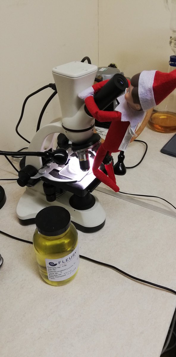 ARQreliability's tweet photo. We took the #oil sample from #Santa's sleigh to our #reliability partners https://t.co/qES5BeBUmB for a patch test and found some unusual wear. The report and recommendations are being prepared for Santa's Sleigh Workshop. More to follow... #oilisanasset #criticalasset #MLA https://t.co/Cd02apTNce