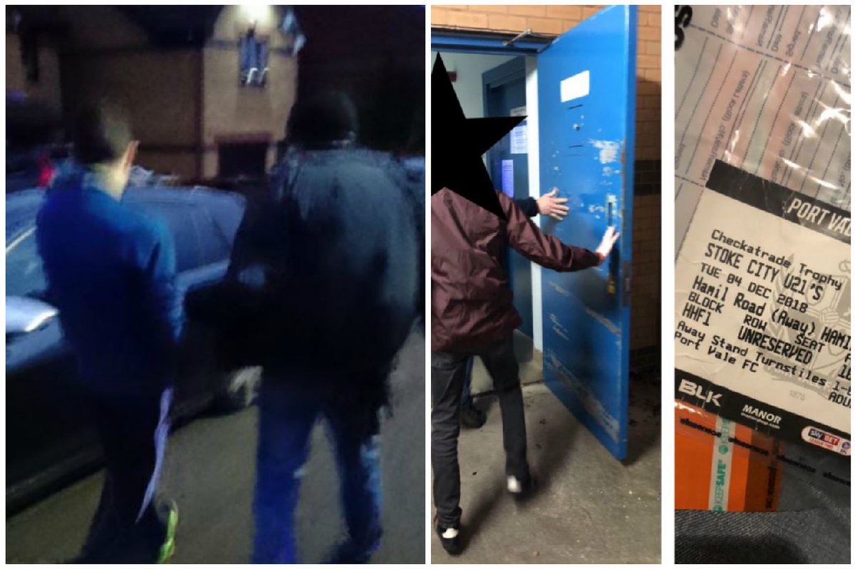 Knock, knock. Who's there? You're nicked. @StaffsPolice & @Tactical_Police have made further arrests early doors today in the wake of the trouble at Vale Park last week #pvfc #scfc
https://www.stokesentinel.co.uk/news/stoke-on-trent-news/early-wake-up-calls-police-2318527 …