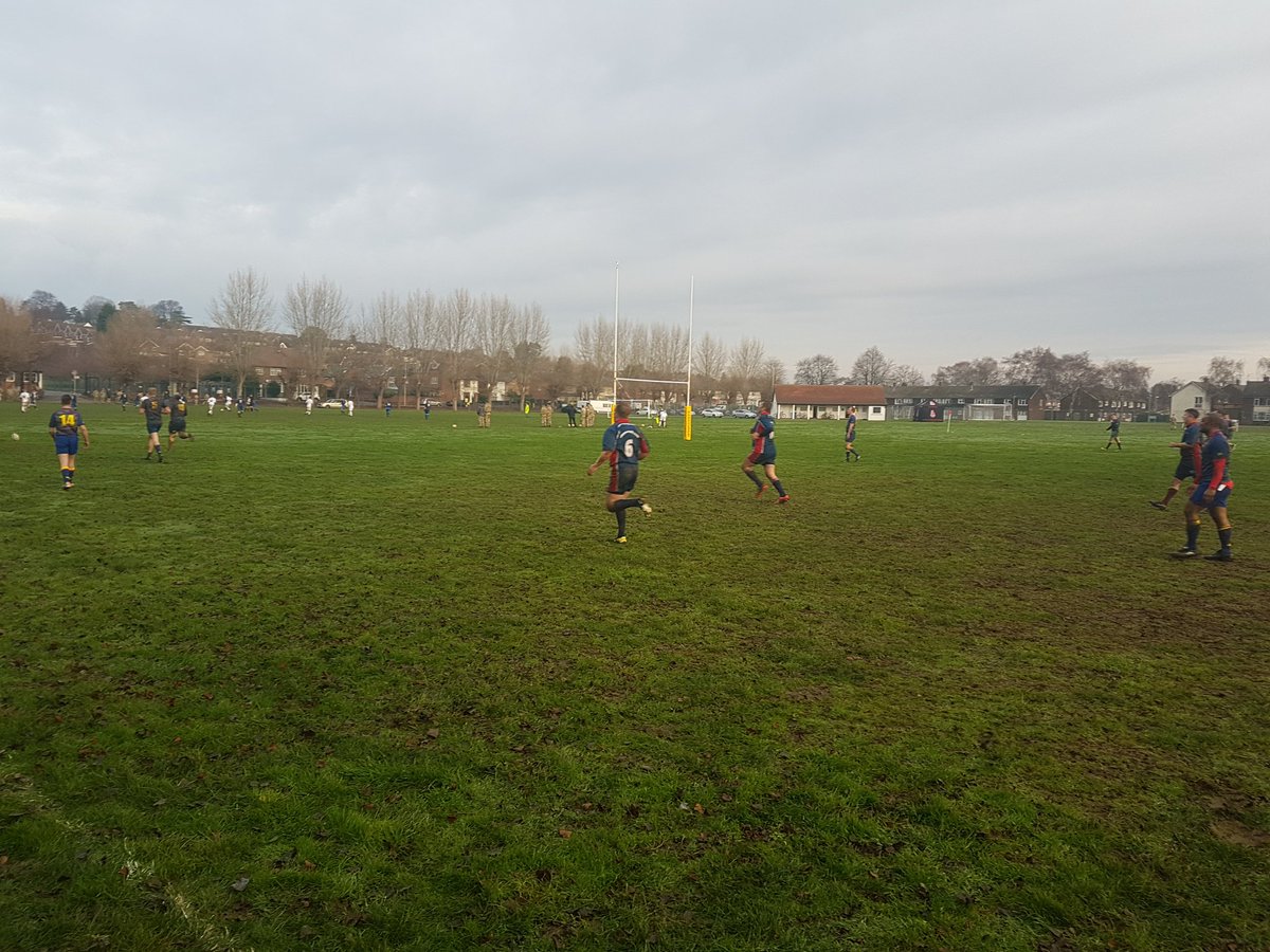 170_Engineers's tweet photo. Great effort put in by all those who competed in the Juniors vs Seniors football and rugby matches this morning! Kicking off the #Christmas celebrations in style today ! #sapperstrong #ubique #yearoftheengineer @CorpsSM https://t.co/xDP4AirLhY