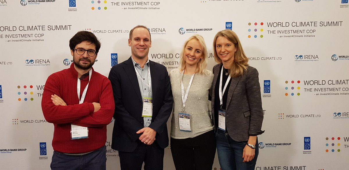 EU_Aluminium's tweet photo. Day 2 at #WCS2018 @COP24! Today is all about enabling policies &amp; the scale of the need for private and public investments to transition to a low carbon #climate-resilient future🌍. 

#aluminium is ready to deliver sustainable solutions to support the transition!

#COP24Katowice https://t.co/GSfy2k8SAC