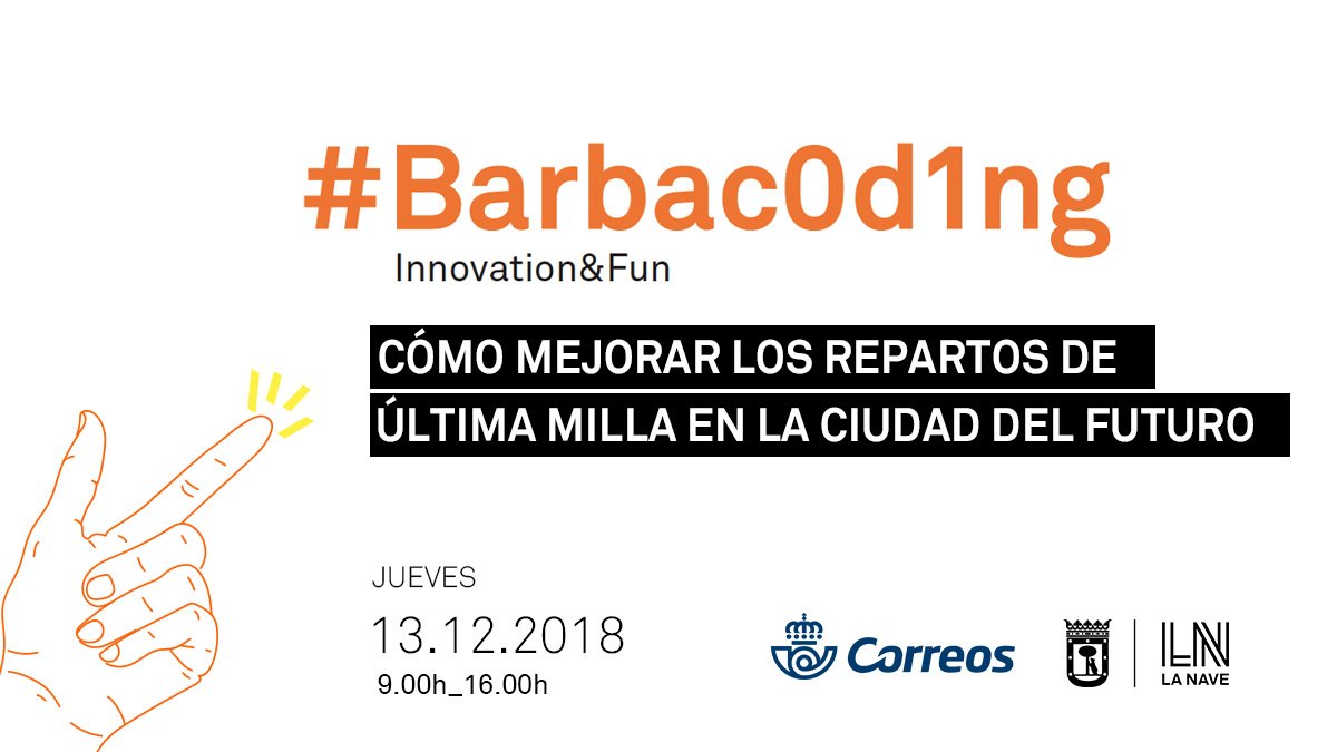 ¡Apúntate a nuestro #Barbac0d1ng, aprovecha para hacer #networking en un ambiente desenfadado y descubre las soluciones innovadoras para el reparto y la logística de <a href="/FUVEX/">FuVeX</a>, <a href="/UrbanClouds_ES/">Urban Clouds</a>, @Nuuk_EU, Xumat Technology y Movil Drive! 
👉 bit.ly/Barbac0d1ngCLN