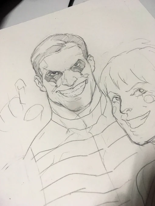 最後の一枚描くぞ! 