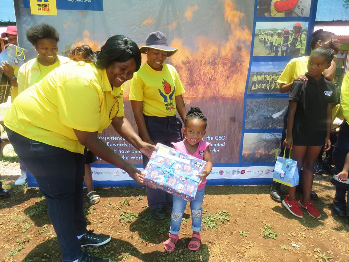 wo_fire's tweet photo. North West GM, SDP and Provincial Management staff handed 57 #WOFCare Packages at 8 teams to the firefighters' children. The remaining 38 #WOFCare Packages will be handed out during the week.
#WOFCares #BeTheLegacy #WOFLegacy #TheMadibaInWOF #MandelaCentenary
#MakingADifference https://t.co/9XwR30CfMo