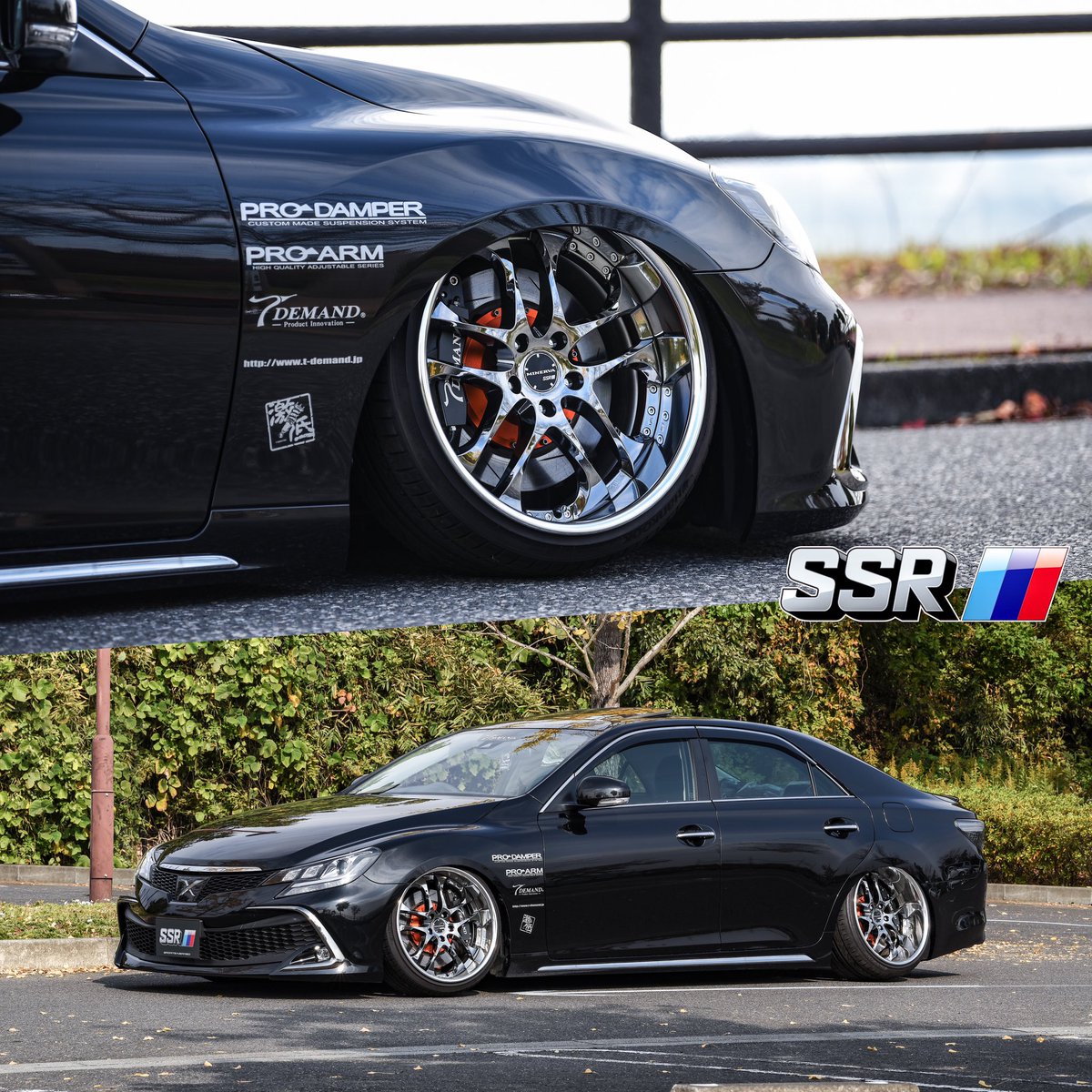 T-DEMAND PRODAMPER クラウン マークX マジェスタ IS GS T-DEMAND PRO DAMPER クラウン マークX GS IS