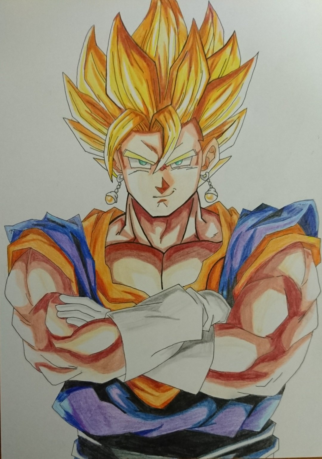 ダイヤモンドペインティングによるドラゴンボール超ベジットブルー肖像画 Nimfomane Com