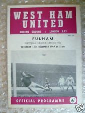 #WHUFC line-up #OTD in 1964 against #FFC: Jim Standen, John Bond, Jack Burkett, Ken Brown, Ronnie Boyce, Martin Peters, Eddie Bovington, John Sissons, Johnny Byrne, Peter Brabrook & @TheGeoffHurst
