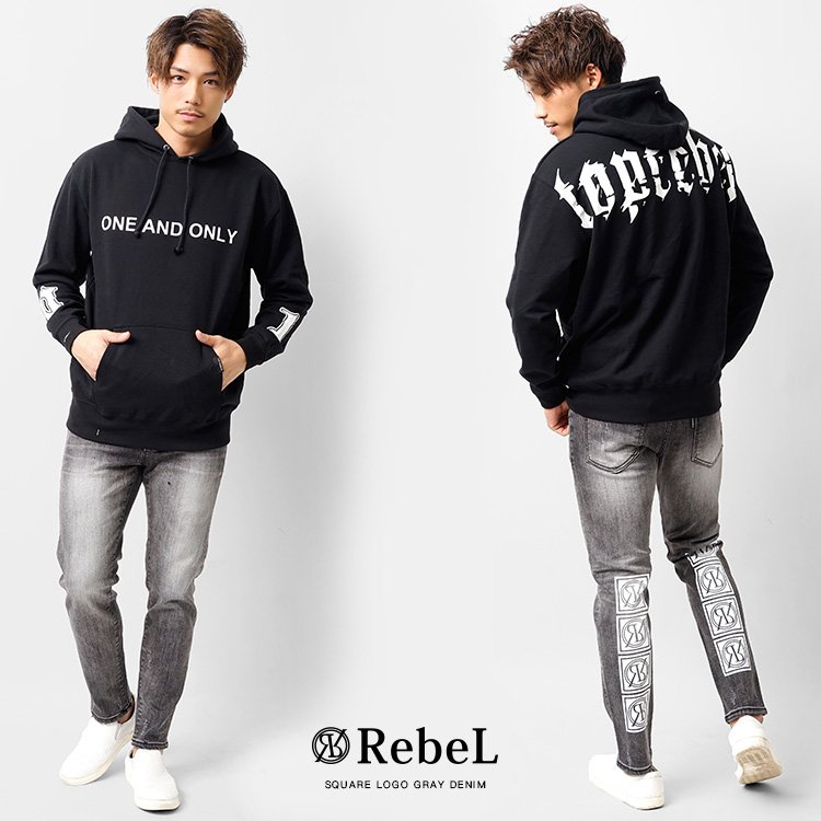 selectshop_game's tweet photo. RebeL Sagara Square Logoグレーデニム、入荷しました！ 
詳細⇒https://t.co/9wBdVaXbFd https://t.co/s4FRhfLUPA
