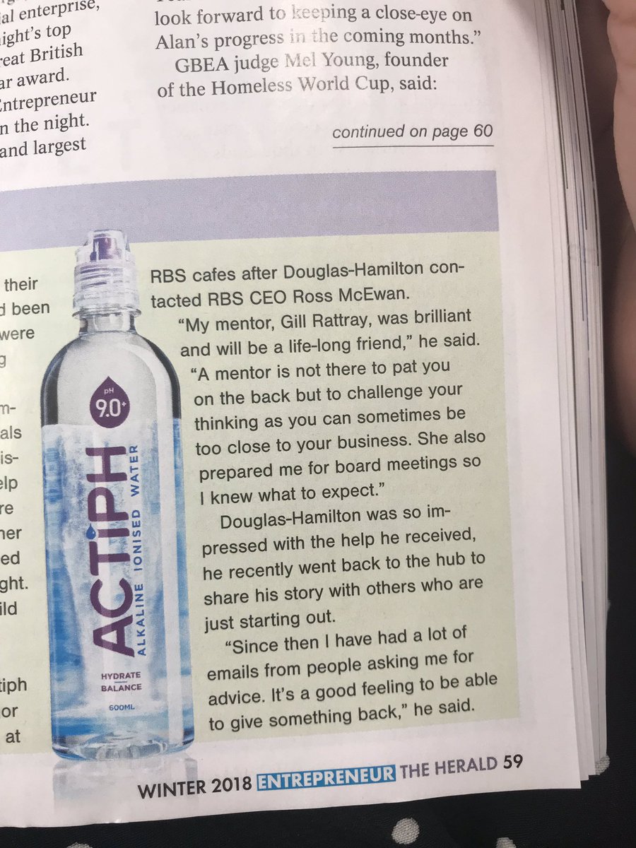 The only good thing about being delayed in <a href="/GLA_Airport/">Glasgow Airport ✈️</a> is <a href="/BusinessHQmag/">The Herald Business HQ</a> and reading about the support <a href="/RBSBusiness/">Royal Bank Business</a> provides to #Entreprenuers #PowerUp 👏🏻👏🏻