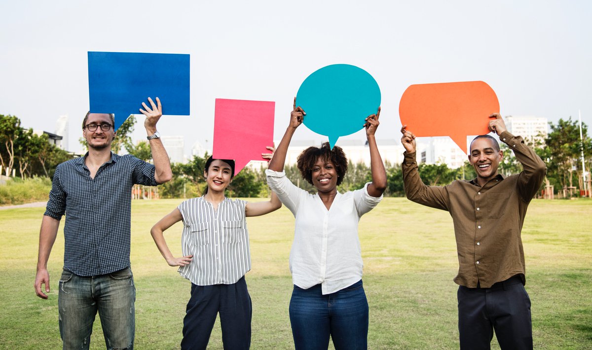 engagelyee's tweet photo. Looking to empower your employees? Begin by giving them a voice and hearing them out. #employee #voices https://t.co/iP2kb806bk