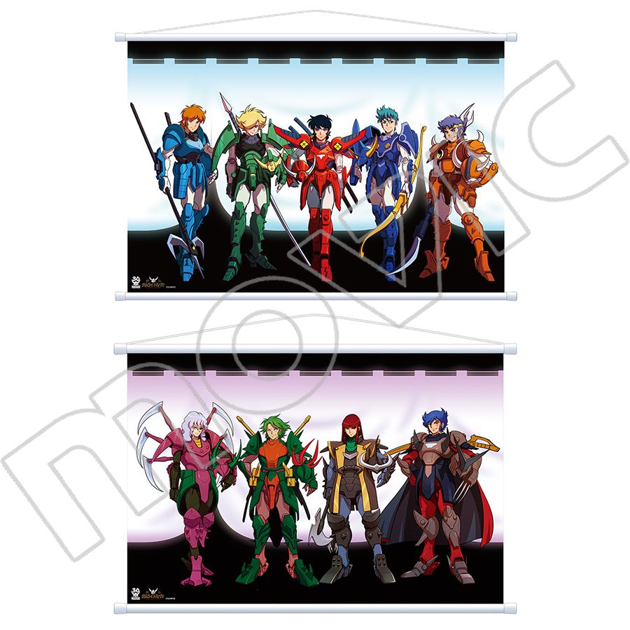 激レア サムライトルーパー キャンバスパネル 鎧伝サムライトルーパー】※受注生産限定商品※ 掛け軸風クロスポスター