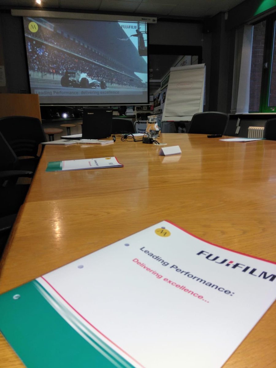 A day with our friends from #FujiFilm #LeadingPerformance