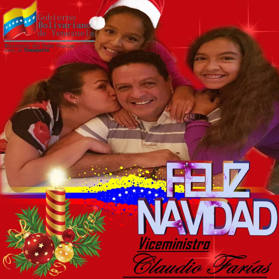 VicetrVzla's tweet photo. Felíz día Miércoles, #12Dic a toda 🇻🇪 quiero enviarles un caluroso abrazo de Navidad y un próspero Año 2019, donde vendrán nuevos retos...Y al Equipo de Trabajo en actividad permanente desde cualquier Trinchera donde la Revolución nos de la Tarea.
@nicolasmaduro
@dcabellor https://t.co/Hc624dpo0O