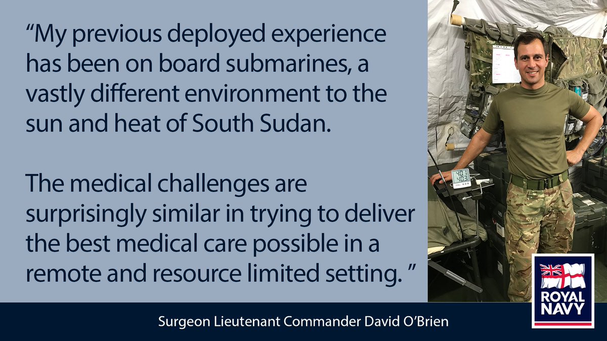 Royal Navy (@royalnavy) on Twitter photo The team of RN Medics who spent 6 months running a field hospital for a UN Mission in South Sudan end the year on a high tomorrow, <a href="/ClarenceHouse/">Clarence House</a>, hosted by The Duchess of Cornwall Surg Lt Cdr O’Brien will be there with <a href="/CdreIngaKennedy/">Former Head of RN Medical Services 2017-2021</a> The team of RN Medics who spent 6 months running a field hospital for a UN Mission in South Sudan end the year on a high tomorrow, <a href="/ClarenceHouse/">Clarence House</a>, hosted by The Duchess of Cornwall Surg Lt Cdr O’Brien will be there with <a href="/CdreIngaKennedy/">Former Head of RN Medical Services 2017-2021</a>