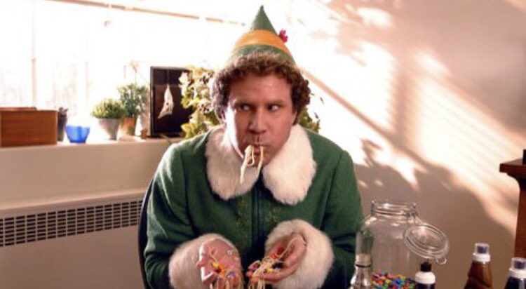 Come and watch Elf today in A-Level Centre room 118 12-2, free screening! 🎄