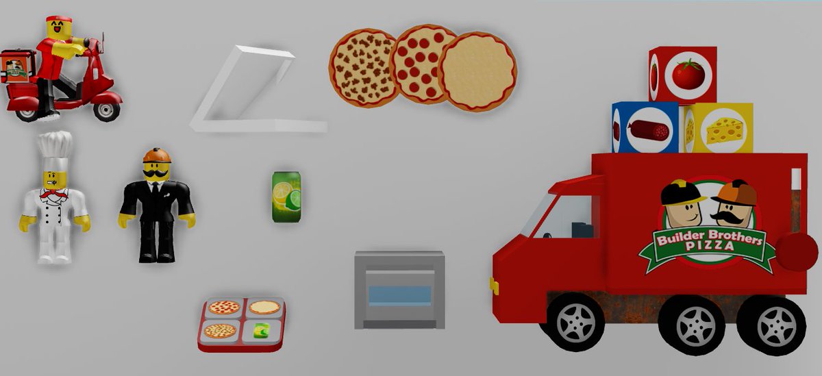 Dued1 On Twitter A Pizza Place Toy Set Idea I Sent To Roblox Hopefully It Becomes A Reality - roblox pizza place toy code