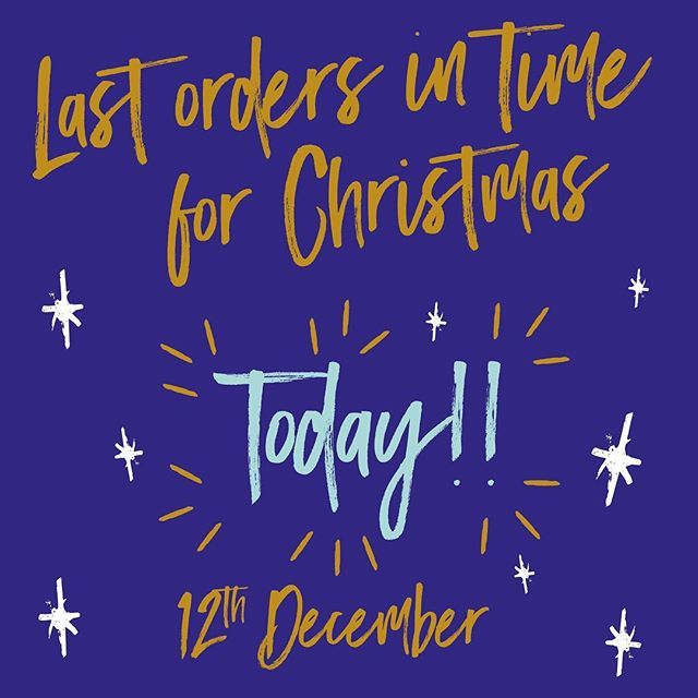 WishUponAPrint's tweet photo. Today’s the day folks!! **It’s my last orders day to guarantee UK delivery before Christmas** So pop on your Santa hats, get in the Christmas mood and head on over to my Etsy shop to place your order, safe in the knowledge it will arrive before the big d… https://t.co/wRvQ9HI6Cb https://t.co/pVWoytJtoW