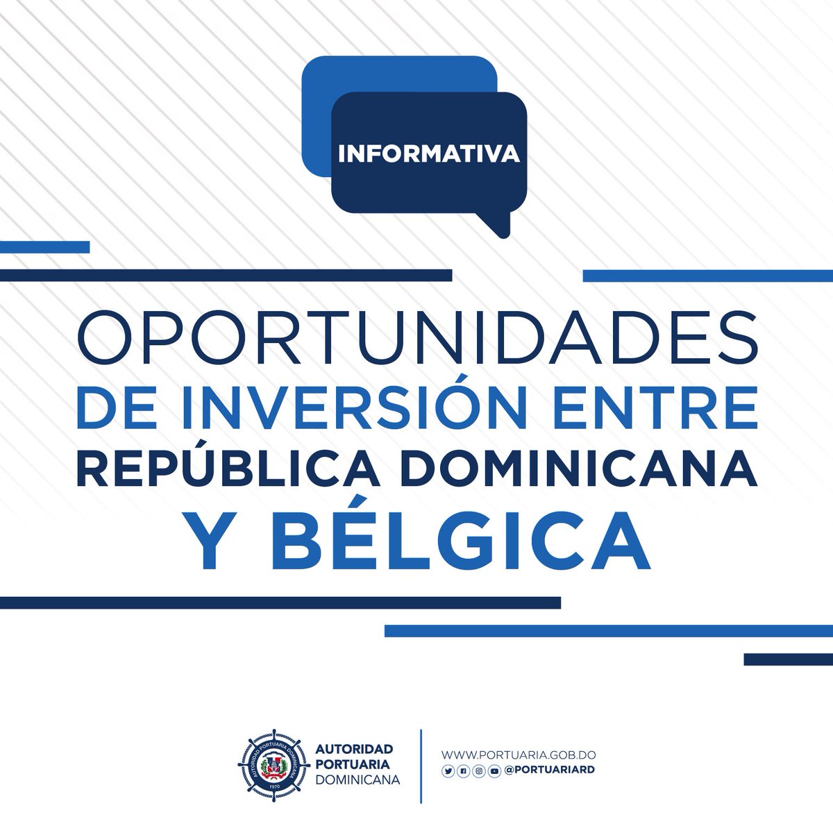 PortuariaRD's tweet photo. Empresarios dominicanos y belgas conocen oportunidades de inversión en República Dominicana. https://t.co/WfOWgOfU2w