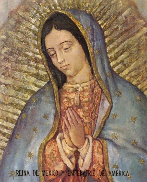 Santa_Palabra's tweet photo. Hoy es el día de la siempre dulce y hermosa Morenita del Tepeyac, Nuestra Señora de Guadalupe; protectora de México y Emperatriz de toda América. https://t.co/7MNeEue4yU