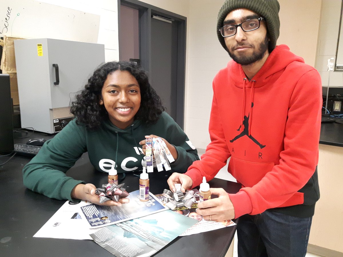 <a href="/ArbourEco/">Louise Arbour Eco Squad</a> members prepped and ready to share two ecofriendly activities with LASS chill room participants. #organicbathbombs #upcycledbows <a href="/LASSinspires/">LASS inspires...</a> <a href="/PDSB_eco/">Peel EcoSchools</a> <a href="/lasssjc/">L.A.S.S. SJC</a>