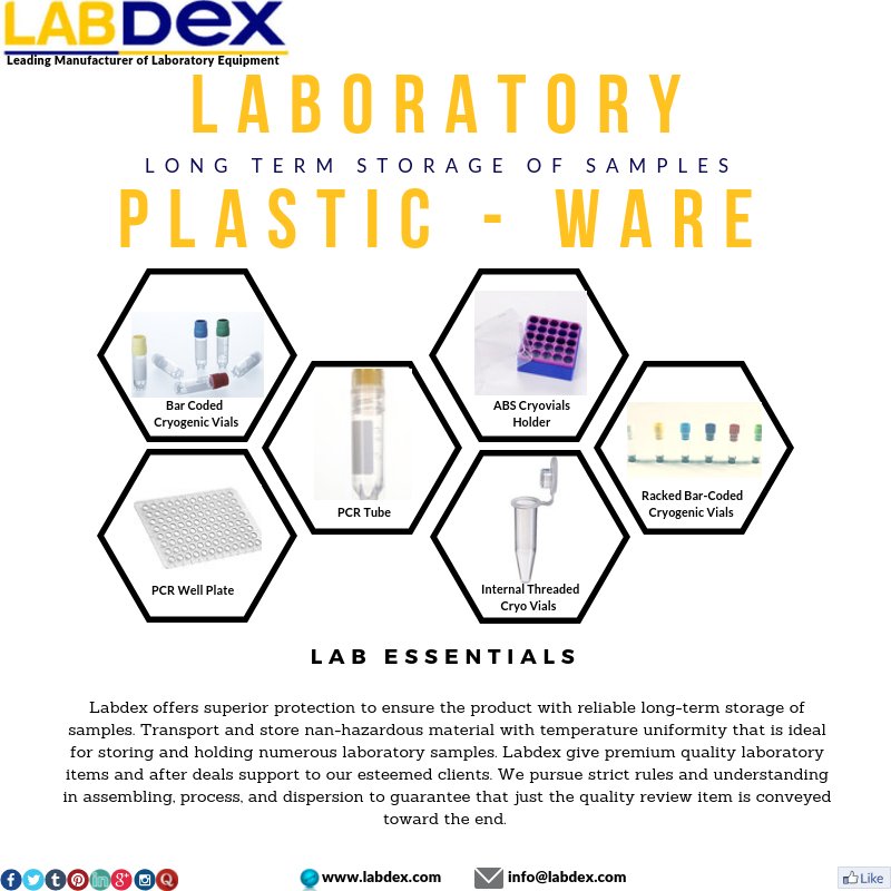 LabDex2's tweet image. Laboratory Plastic-Ware by Labdex
