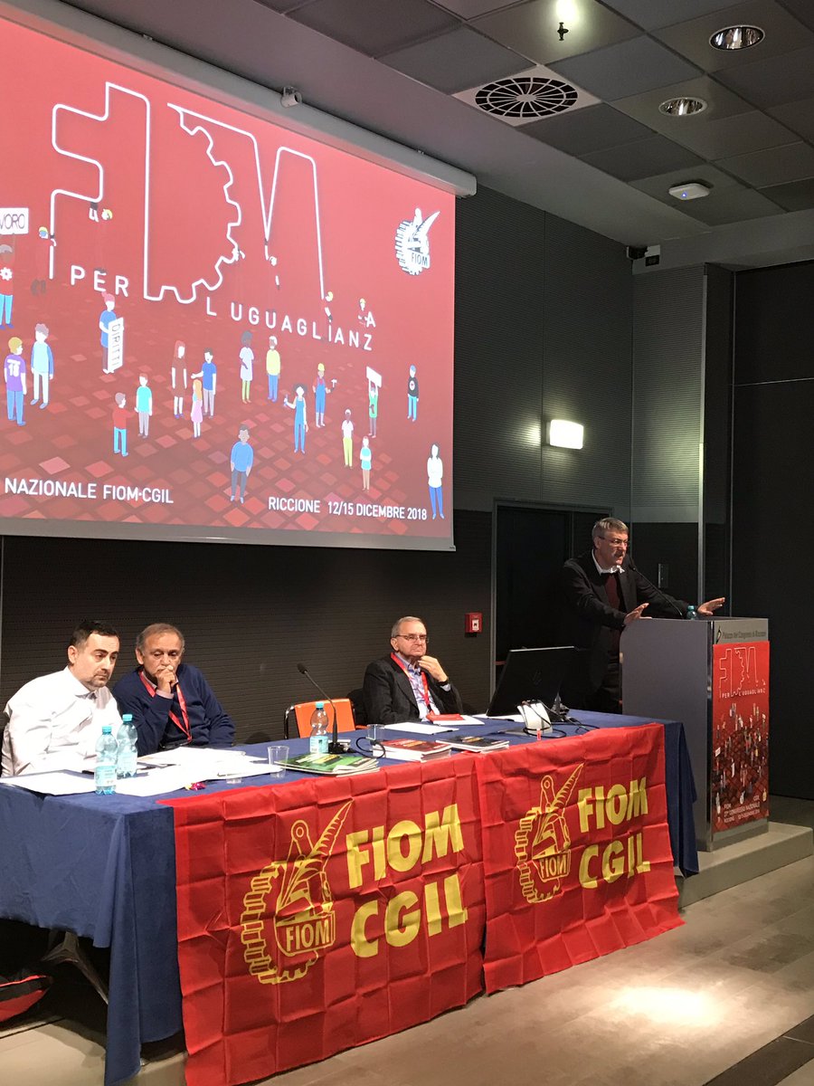 fiomnet's tweet photo. La #Fiom presenta i risultati di un'inchiesta sull'automotive e sul gruppo #Fca. #27Fiom #Uguaglianza https://t.co/hy9tRb77wo