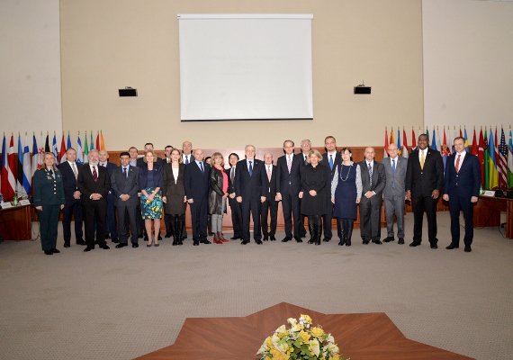 MD_NationalArmy's tweet photo. #Defense Minister Eugen Sturza today met with accredited #ambassadors in #Moldova and representatives of international organizations. https://t.co/n9gEqXtHnN https://t.co/VV2b63RzaC