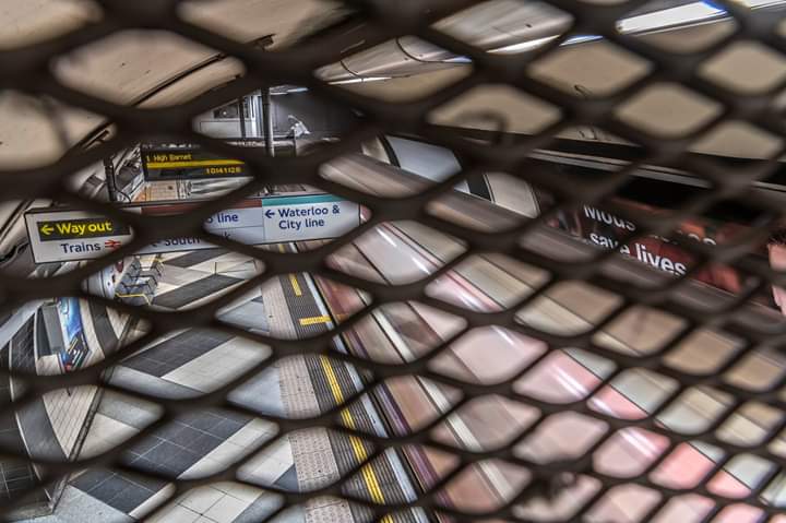 I love the smell of the underground and I love the wind when the tube rushes past #London copyright Bob Janssen