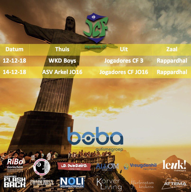 Weekprogramma 👇🏻