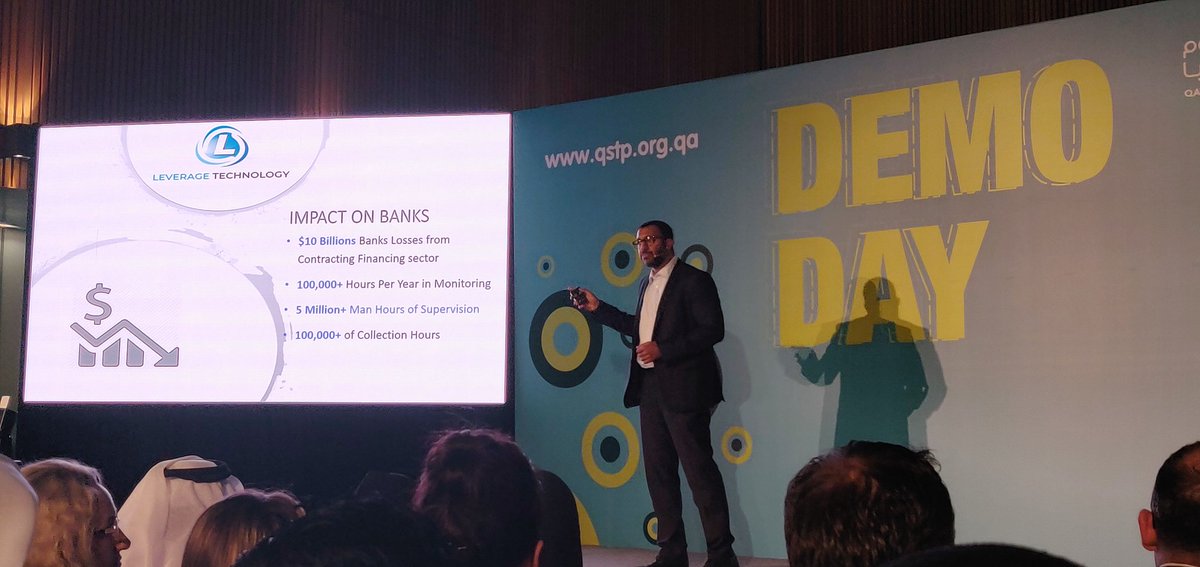 QatarSportsTech's tweet photo. Awesome pitches by Therappy, Accounting Panel, RFQUE, iTaza, TapTapFix, Leverage Technology, @techteb, BoBelle, Gifted, Qponics, Instapreter, IKA Travel, Muokata at @QSTP DEMO Day! #StartupQatar https://t.co/pIpQcJubJ4