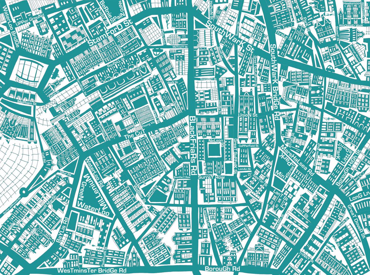 LucieConoley's tweet photo. Finished and ready for Santas sleigh #London #Waterloo #boroughmarket #southwark #maps a couple of @NovoBlackfriars Novotel sites on there https://t.co/h0tG2BTnmf