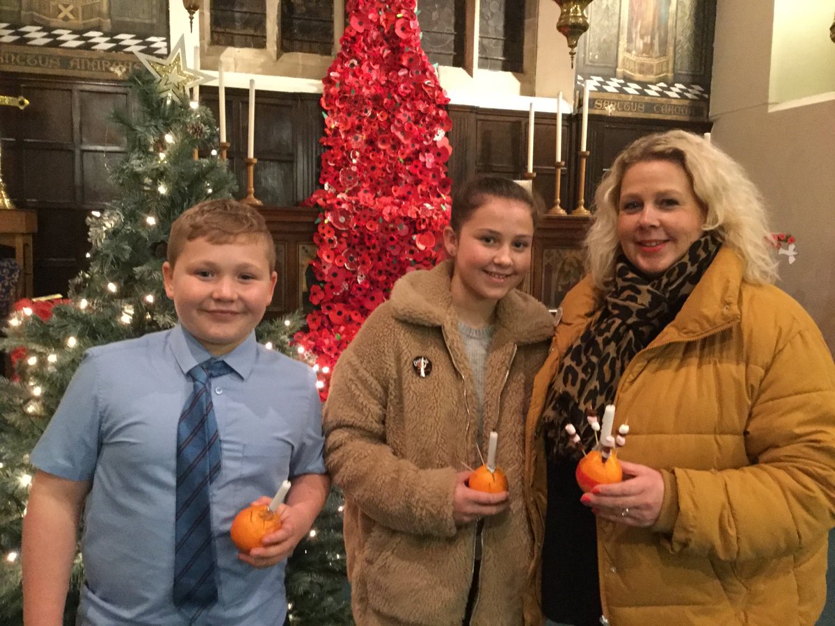EllisonPrimary's tweet image. Our Ellison family joined together earlier for the Christingle service at St Andrew’s. The children in school helped to make over 300 christingles with volunteers from the church today. #Ellisoncommunity #EllisonSMSC