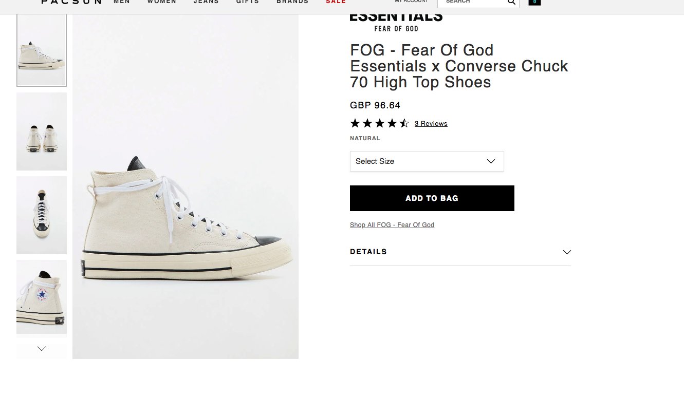 converse size up