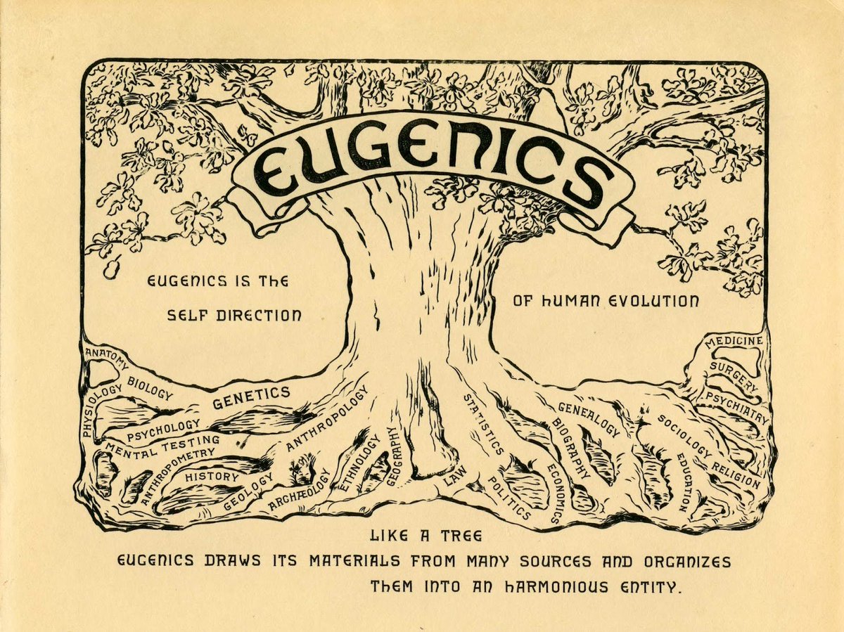 The Eugenics Movement was a social order/theory that was aimed at supposedly "improving" the genetic composition of the human race. Eugenicists advocated selective breeding to achieve these goals.