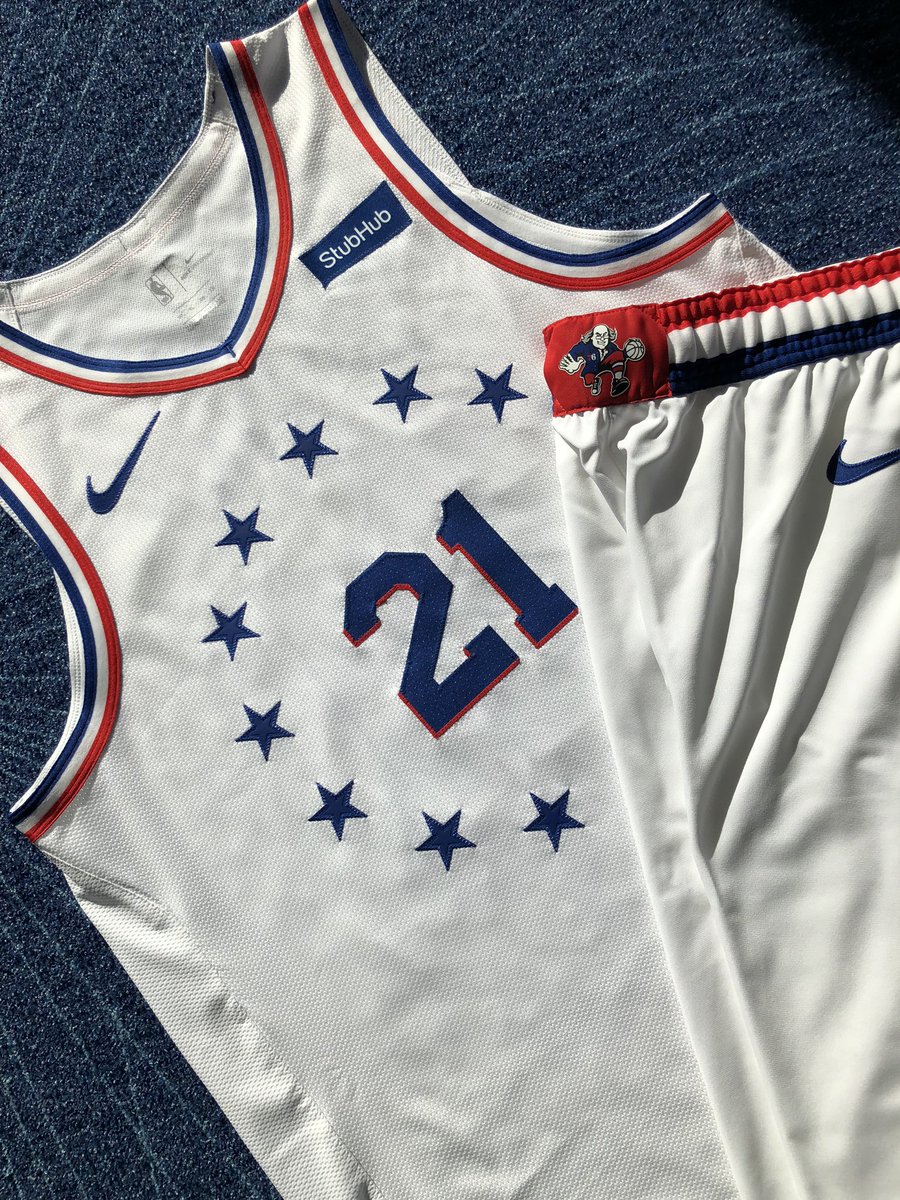 Chris Heck on X: #OnBrand x @sixers Christmas Day snow in Boston? 2018/19  @nike Earned Edition  / X