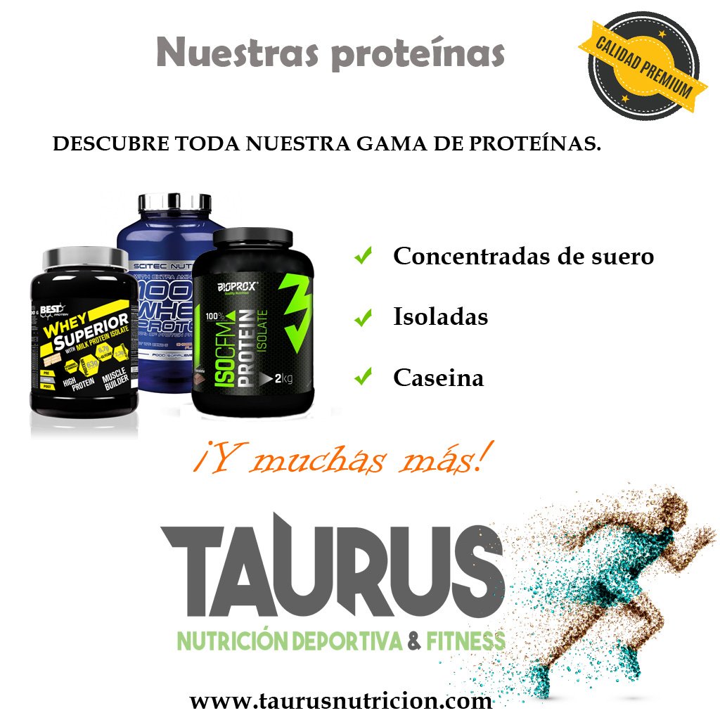taurusnutricion's tweet photo. Ven a @taurusnutricion y descubre toda nuestra gama de proteínas, gran variedad de marcas al mejor precio. 
¿Te lo vas a perder?

⏩ https://t.co/IWlXyU7FiU

#ofertas #fitness #endurance #nutricion #nutriciondeportiva #proteinas #proteins #ifbb #ifbbspain #gym #gymlife #CrossFit https://t.co/oUcyypm1QT