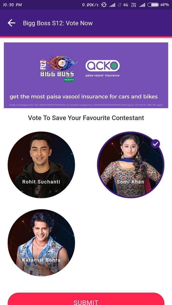 anshul1920's tweet photo. Please guys vote for #Somi. Requesting all #RomilSquad #Somifans .this girl deserve to stay here more than Dipika. True frnd and Only loyal support of Romil. Vote for her. @sabakhan_ks @teamromil @Priyankagaur121 @TeamSomiKhan https://t.co/vqJSWfuqVf