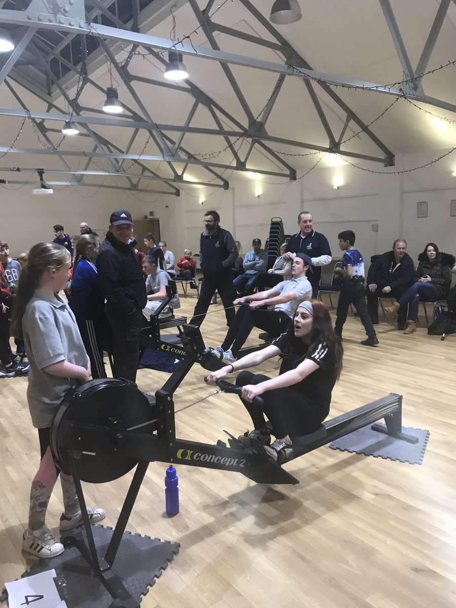 OarsomeChance's tweet photo. And theyโre off...the first ever Oarsome Chance inter-school row-off is underway at the Jervis Gallery with 30 Year 6 students battling it out for victory @StVincent6FC #rowoff #rowing #notjustforboys https://t.co/wa49uuQweE