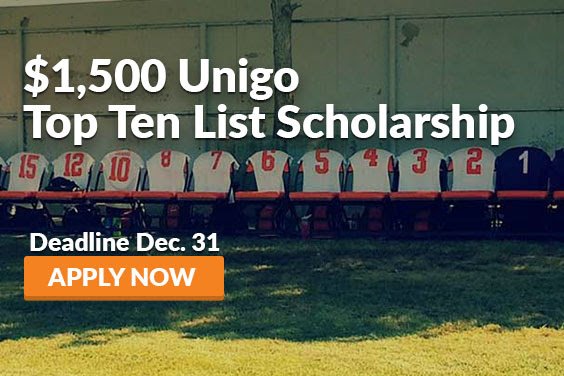 DRHSCareers's tweet photo. Unigo December $1,500 Scholarship - Create a Top Ten List of the top ten reasons you should get this scholarship in 250 words or less. Apply at: 
https://t.co/7IiZ8xBuXd https://t.co/xkBBrWLcf0