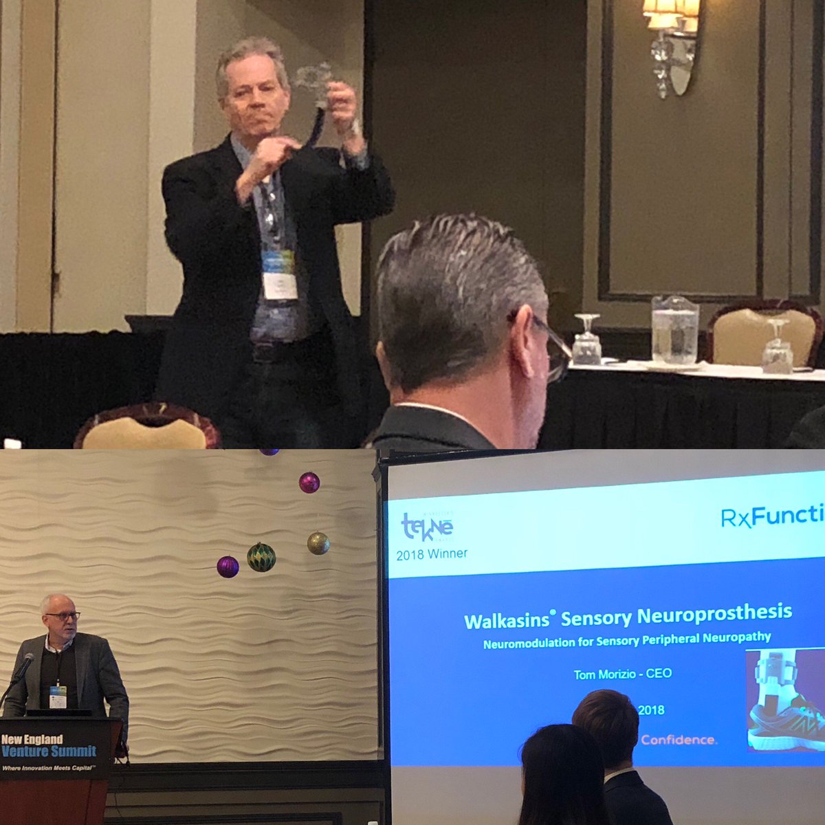 Proud to watch my friend Lars Oddsson of Rx Function present today at the New England venture summit!