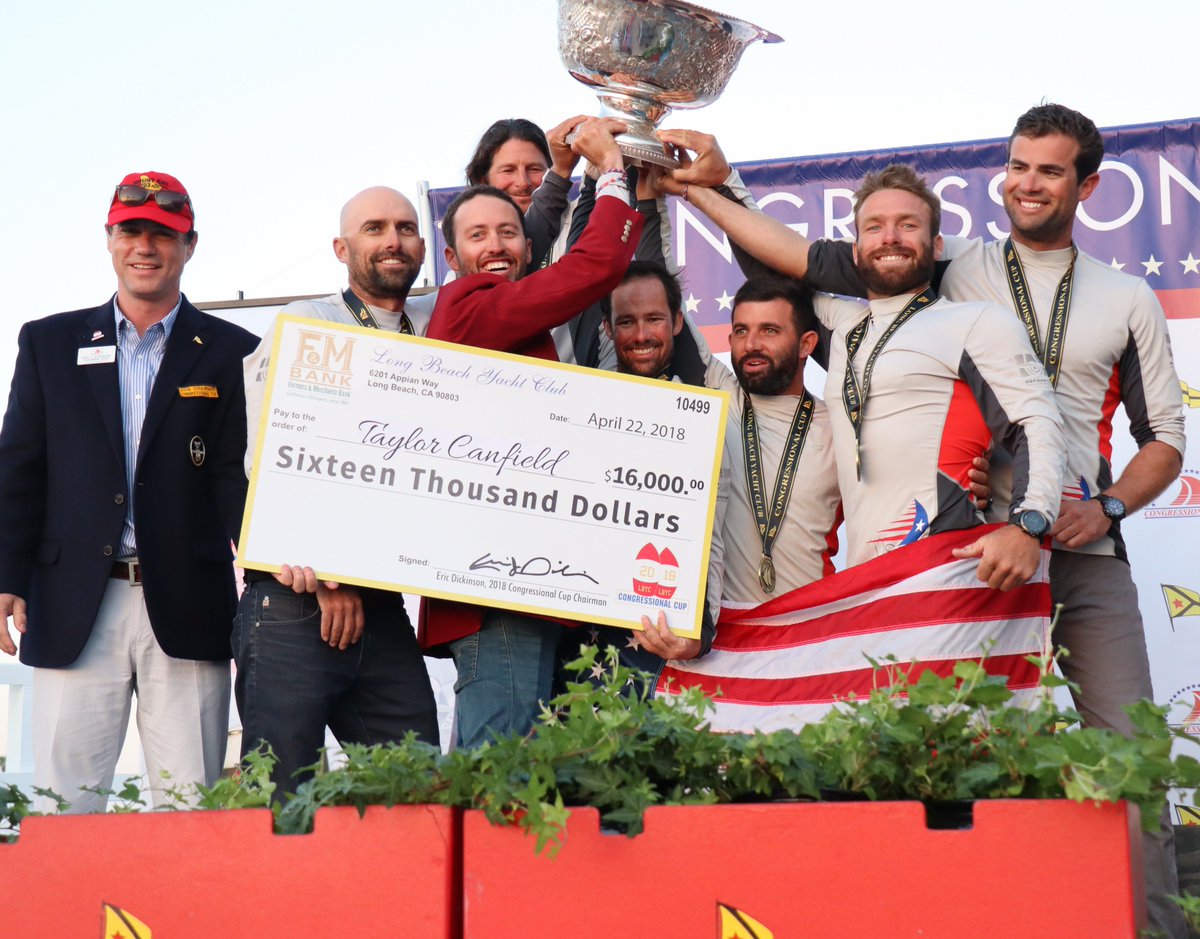 americascup's tweet photo. Stars and Stripes Team USA representing the Long Beach Yacht Club @LBYCConCup is confirmed as the 5th Challenger of the 36th @americascup in #Auckland 2021.  https://t.co/mFrahnfvqU https://t.co/e8LDsN7qv7