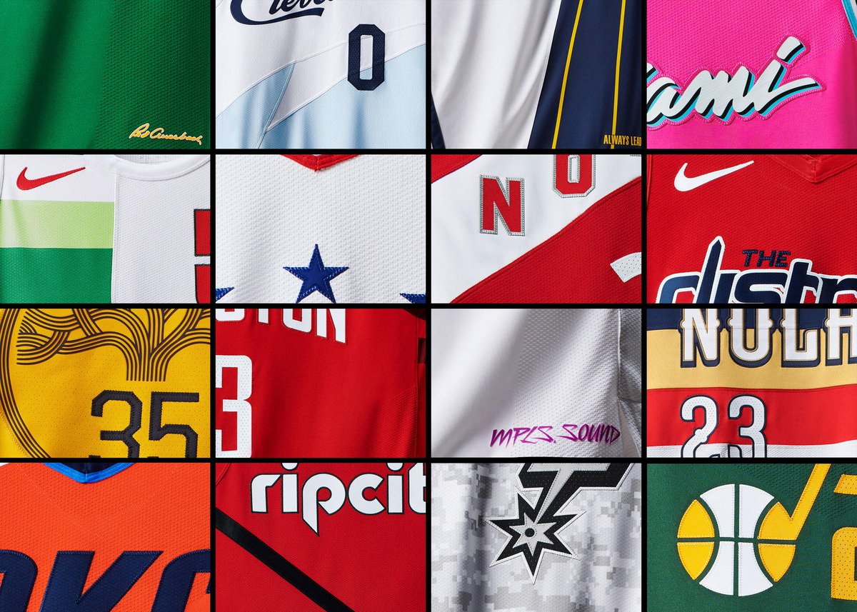 SOLELINKS's tweet photo. Introducing the Nike NBA Earned Edition Uniforms for teams that can make the playoffs - releasing December 19th

Details => https://t.co/TrNXxeXtbb https://t.co/i8NjBIzxvw