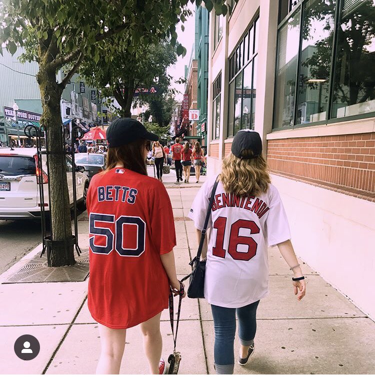 missbeccasnyder's tweet photo. I unfortunately lost my Red Sox gear, including my @asben16 jersey to a fire in my apartment in Boston at the end of October. Any chance you can help a fan replace it?! #TheGiftOfSox @RedSox https://t.co/kXeB7dHKFn