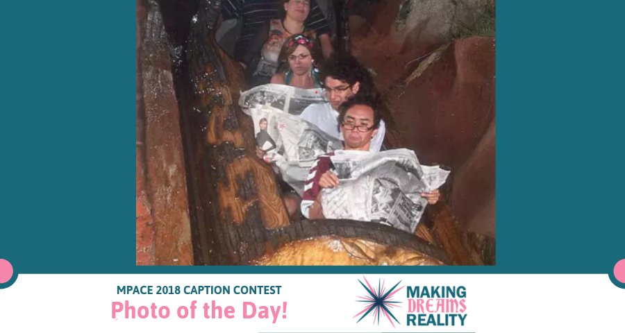 MPACEnews's tweet photo. #MPACE18 Photo Caption Contest Day 1! Comment below with your best caption. Each day, two people will WIN PRIZES for the Best Caption of the Day!#makingdreamsreality #MPACE2018 https://t.co/tG26HoOygm