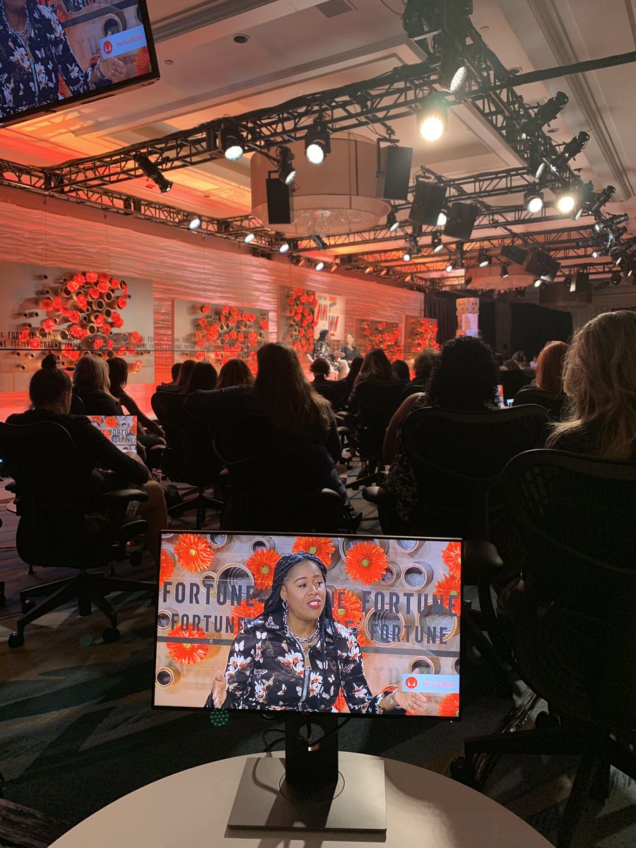 "My husband is an X marine and now a stay at home dad for my 4 children. His job was to lighten my load and so he decided to stay home." Thasunda Brown Duckett, Chief Executive Officer, JPMorgan Chase <a href="/fortunempw/">Fortune MPW</a> #fortunempw #nextgensummit #mpwsummit